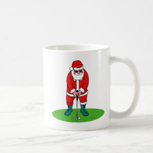 Sankt spielt Golf Kaffeetasse