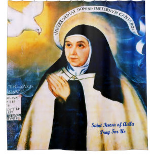 Sankt Teresa von Avila Duschvorhang