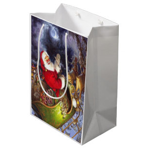 Sankt und Ren Mittlere Geschenktüte