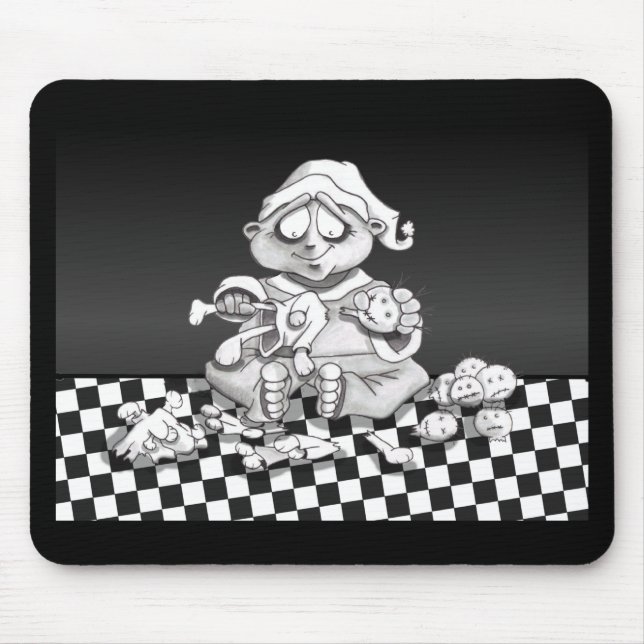Sankt verdrehten Helfer Mousepad (Vorne)