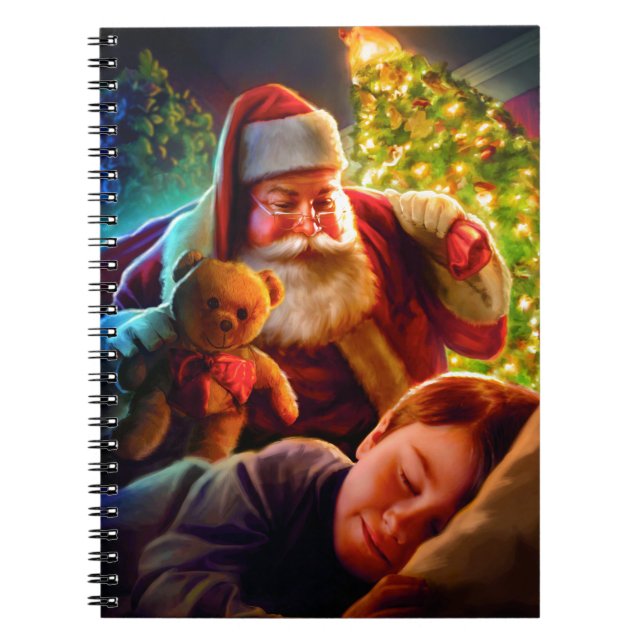 Sankt-Weihnachten Notizblock (Vorderseite)