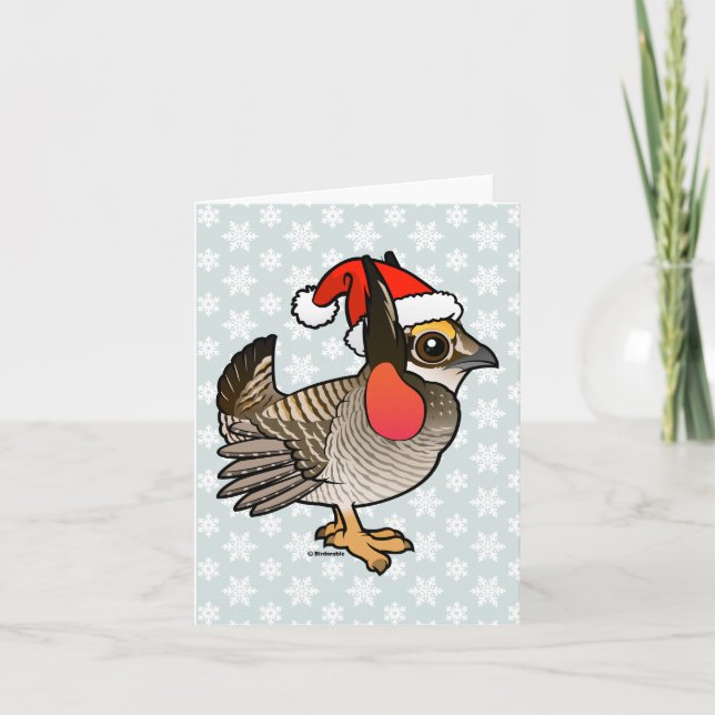 Sankt wenig Grasland-Huhn Feiertagskarte (Vorderseite)
