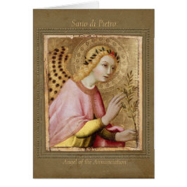 Sano di Pietro Annunziation Engel CC0745 Sienesen