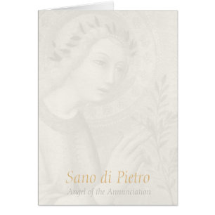Sano di Pietro Annunziation Engel CC0748 Hail Mary