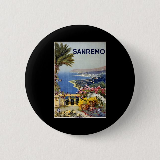 Sanremo Button (Vorderseite)