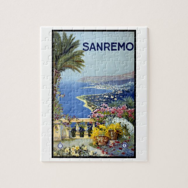 Sanremo, Italien, Italienische Riviera (Vertikal)