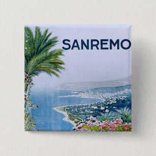 Sanremo, Italien Square Button