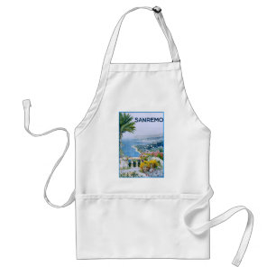 Sanremo, Italy Apron Schürze