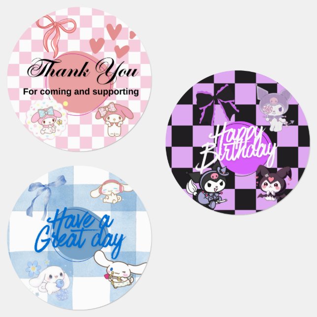 Sanrio characters stickers  (Groupe)