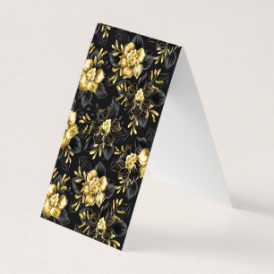 Sans couture avec orchidées de bijoux