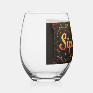 Sans Pied Verre à vin
