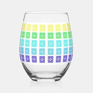 Sans Pied Verre à vin décoratif
