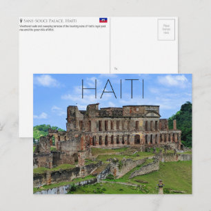 Sans Souci Palace, Haiti Reise-Postkarte Postkarte
