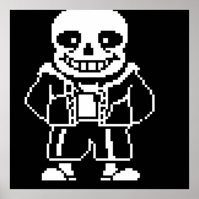 Sans Undertale Poster (Vorne)