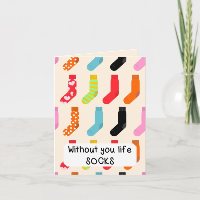 Sans votre carte Life Chaussettes (Devant)