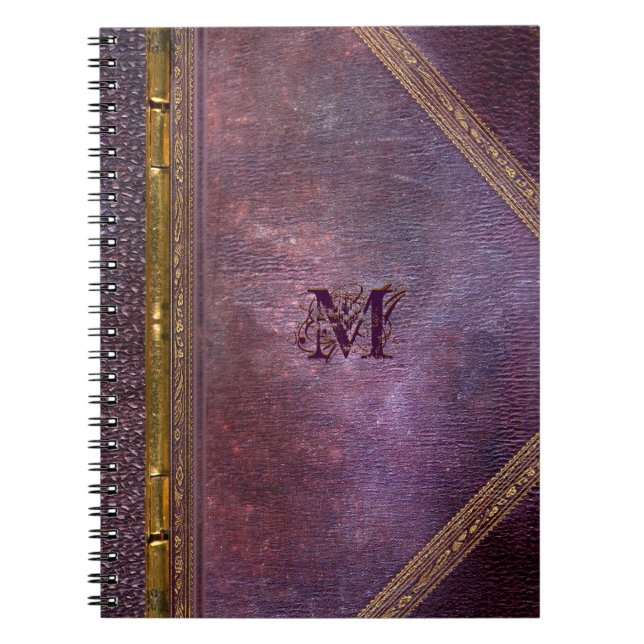 Sanscartier viktorianisches Monogramm Notizblock (Vorderseite)