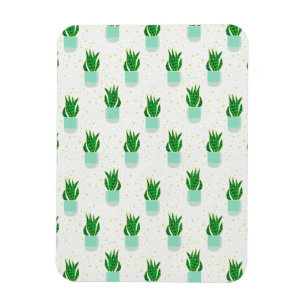 Sansevieria Schlange Pflanze drucken Magnet