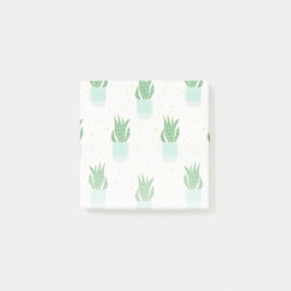 Sansevieria Schlange Pflanze drucken Post-it Klebezettel