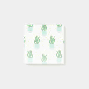 Sansevieria Schlange Pflanze drucken Post-it Klebezettel