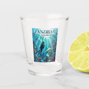 Sansibar-Archipel Tansania Schnapsglas