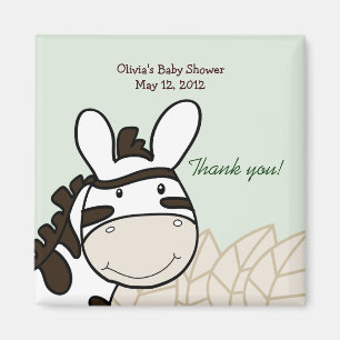 SANSIBAR-CREW (DschungelZebra) Bevorzugungs-Magnet Magnet