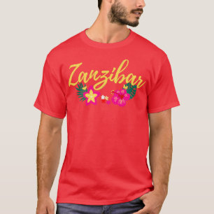 Sansibar Tansania Afrika Tropisch T-Shirt