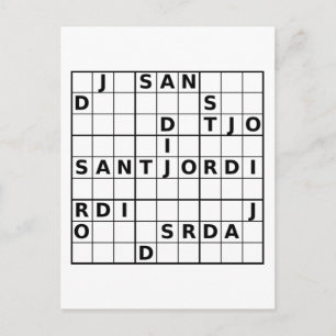 Sant Jordi doku Postkarte