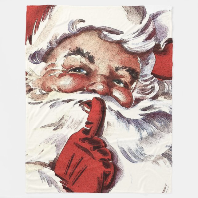 Santa20161002 Fleecedecke (Vorderseite)