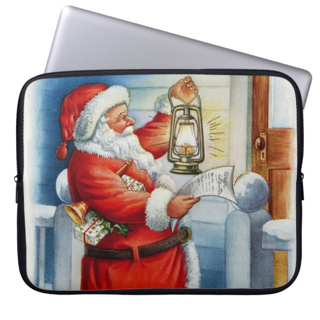 Santa 001 laptopschutzhülle (Vorderseite)