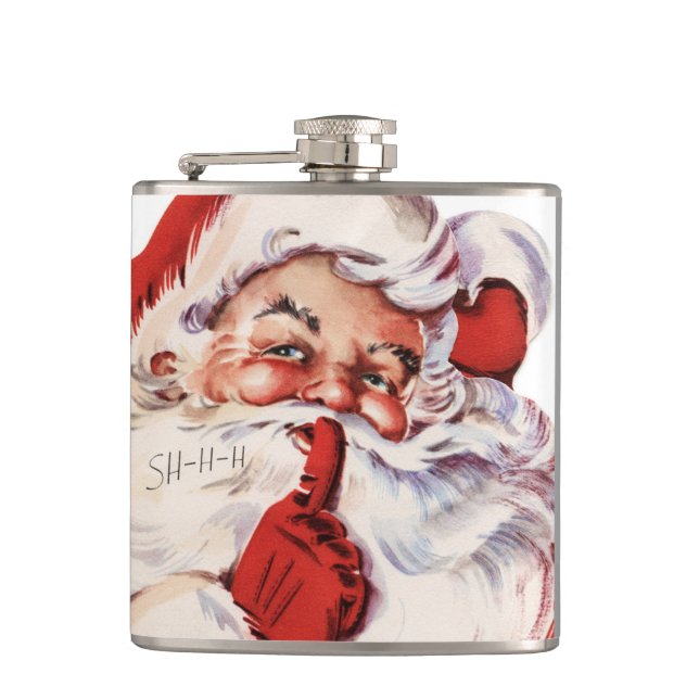 Santa 002 flachmann (Vorderseite)