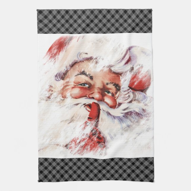 Santa 023 geschirrtuch (Vertikal)