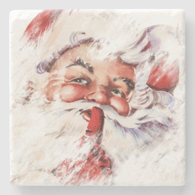 Santa 023 steinuntersetzer (Vorderseite)