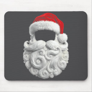 Santa 67 6 7 Sechs Sieben Bart Cool Realistisch Mousepad