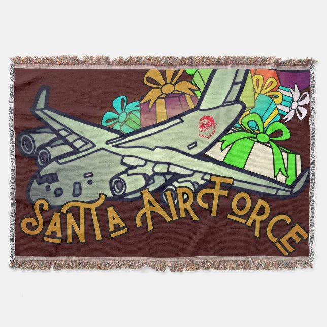 Santa, Air Force, Army Decke (Vorderseite)