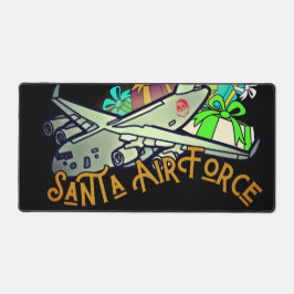 Santa, Air Force, Army Schreibtischunterlage