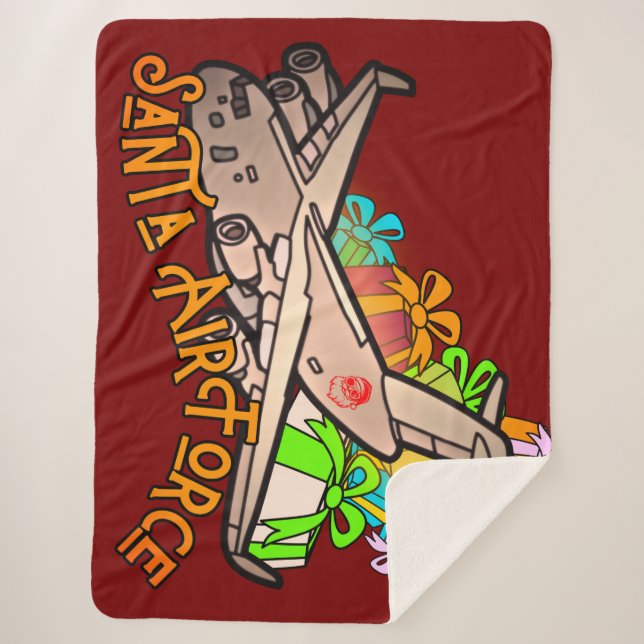 Santa, Air Force, Army Sherpadecke (Vorderseite)
