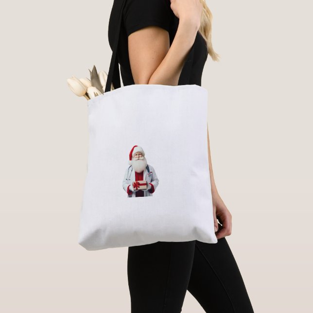 SANTA ALS ARZT TASCHE (Von Nahem)