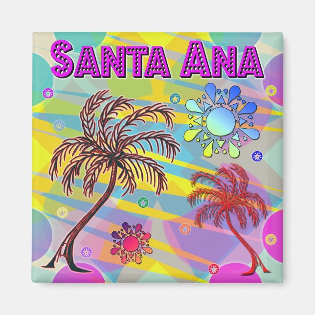 Santa Ana Happy and Hope Magnet (Vorne)
