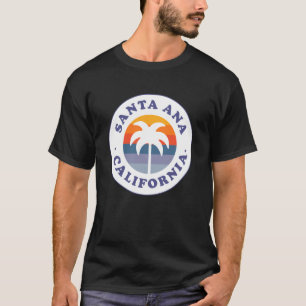 Santa Ana Kalifornien CA Palmbaum Strand Urlaub S T-Shirt