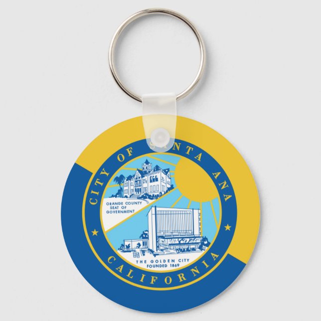 Santa Ana (Kalifornien) Schlüsselanhänger der Stad (Vorderseite)