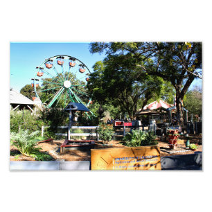 Santa-Ana-Zoo Fotodruck