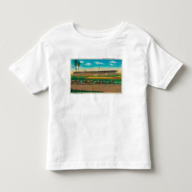 Santa Anita Park-Pferd RacesArcadia, CA Kleinkind T-shirt (Vorderseite)