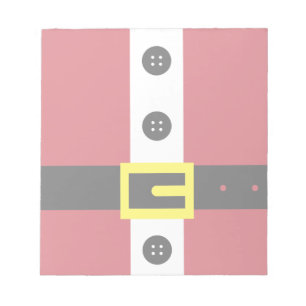 Santa Anzug Notizblock