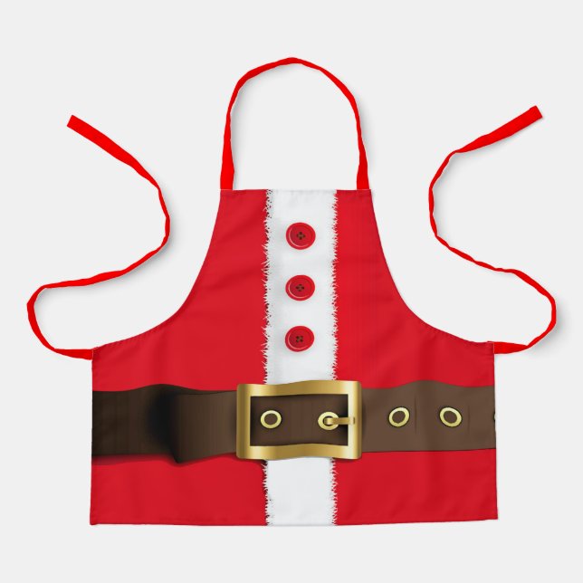 Santa Anzug Schürze (Vorderseite)