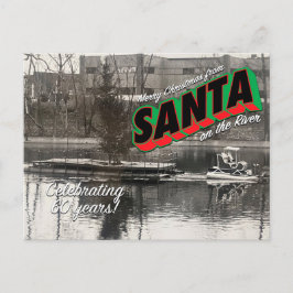 Santa auf der Postkarte 10