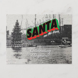 Santa auf der Postkarte 7