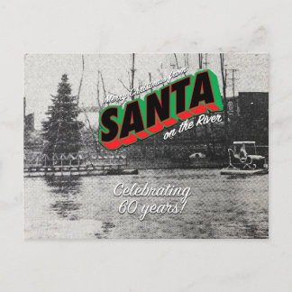 Santa auf der Postkarte 7