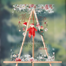 Santa Baby Christmas Baby Baby Dusche Willkommen