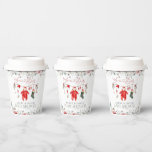 Santa Baby Christmas Baby Baby Dusche Willkommen Pappbecher<br><div class="desc">Santa Baby Weihnachtsduschgeschlecht neutral</div>