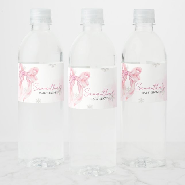 Santa Baby Christmas Baby Dusche (Flaschen)
